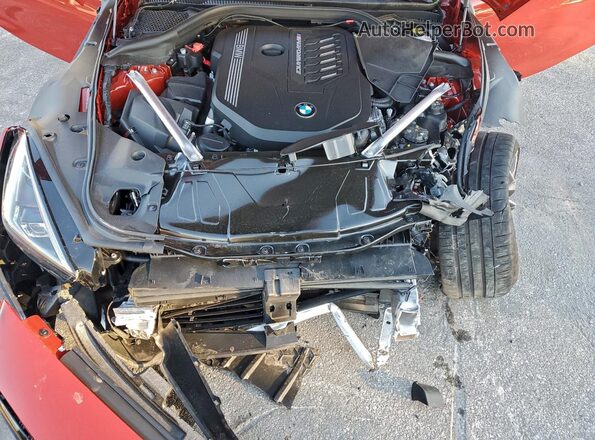 WBAHF9C01SWY46538 2025 BMW Z4 Red უკანა სალონის ხედი