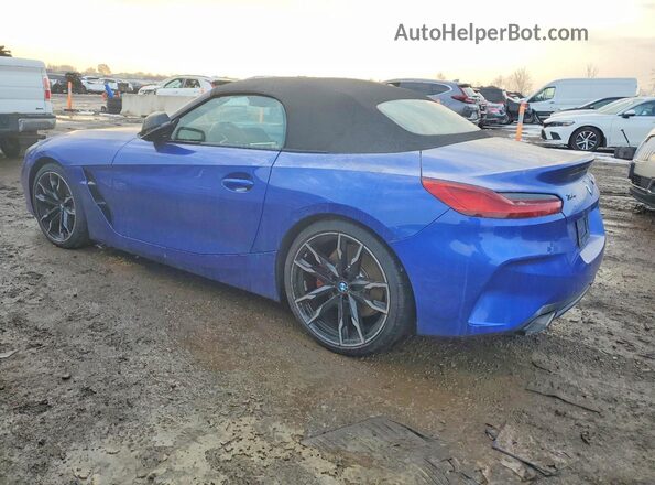 WBAHF9C06SWY43523 2025 BMW Z4 Blue Rear left