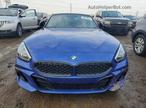 WBAHF9C06SWY43523 2025 BMW Z4 Blue Front view