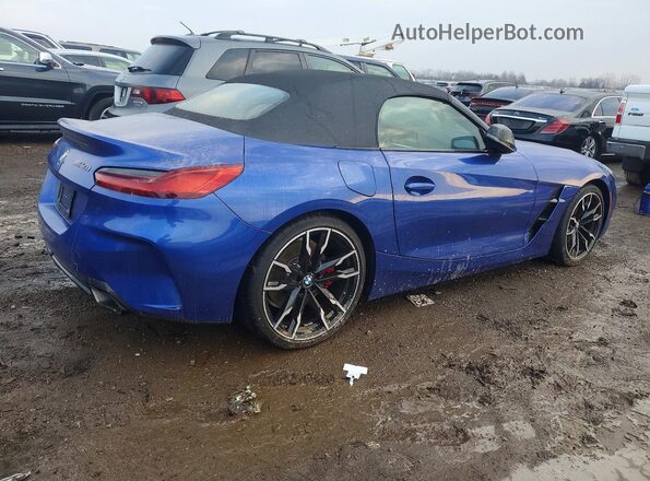 WBAHF9C06SWY43523 2025 BMW Z4 Blue Rear right