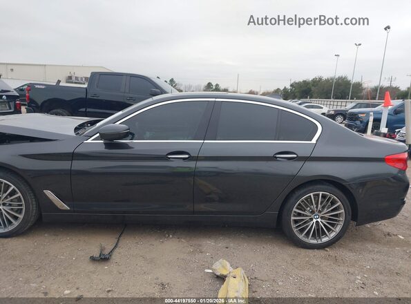 WBAJA5C56JG898258 2018 BMW 5 SERIES Gray 