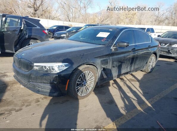 WBAJA9C59KB389044 2019 BMW 5 SERIES Black Przód lewy