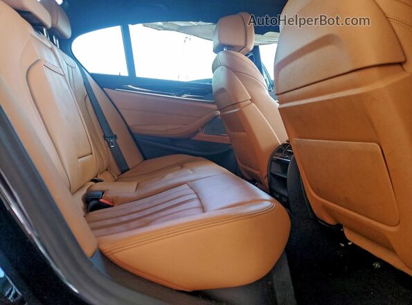 WBAJB9C50KB289010 2019 BMW M5 Black უკანა სალონის ხედი