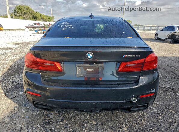 WBAJB9C50KB289010 2019 BMW M5 Black უკანა ხედი
