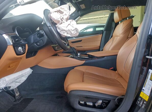 WBAJB9C50KB289010 2019 BMW M5 Black წინა სალონის ხედი