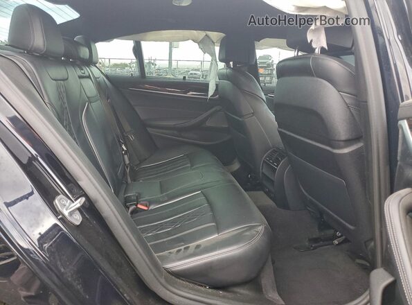 WBAJB9C50KB464890 2019 BMW M5 Black Rear seats view