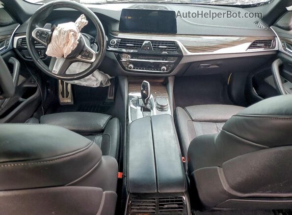 WBAJB9C50KB464890 2019 BMW M5 Black Dashboard view