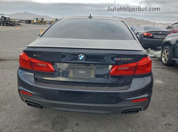 WBAJB9C50KB464890 2019 BMW M5 Black Rear view