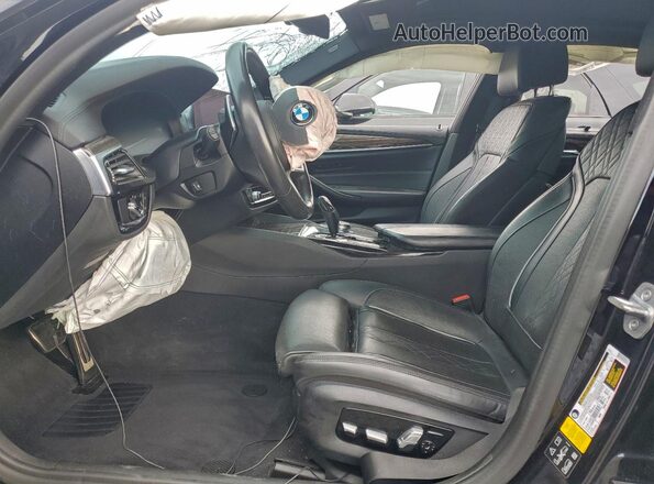 WBAJB9C50KB464890 2019 BMW M5 Black Front interior view