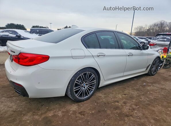 WBAJB9C52JB036527 2018 BMW M5 White უკანა მარჯვენა