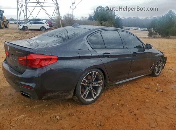 WBAJB9C53KB287543 2019 BMW M5 Charcoal უკანა მარჯვენა