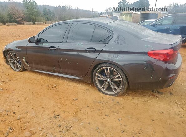 WBAJB9C53KB287543 2019 BMW M5 Charcoal უკანა მარცხენა