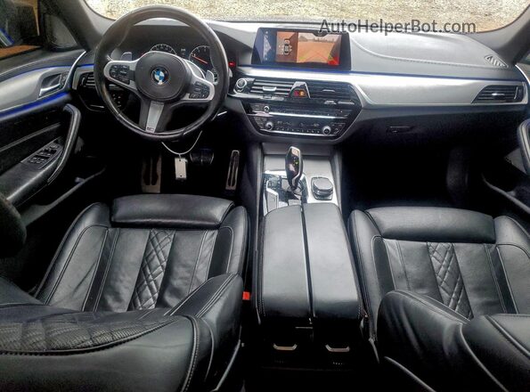 WBAJB9C53KB287543 2019 BMW M5 Charcoal წინა პანელის ხედი