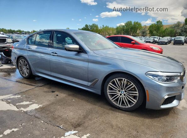 WBAJB9C56JB035431 2018 BMW M5 Gray Передня права чверть