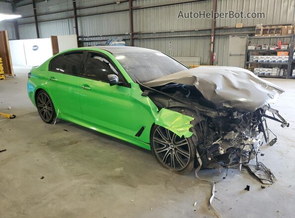 WBAJB9C56JB036515 2018 BMW M5 Green 
