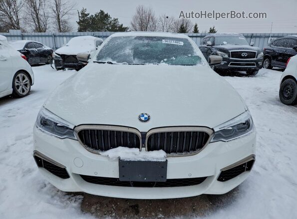 WBAJB9C56KB288461 2019 BMW M5 White Դիմացի տեսք