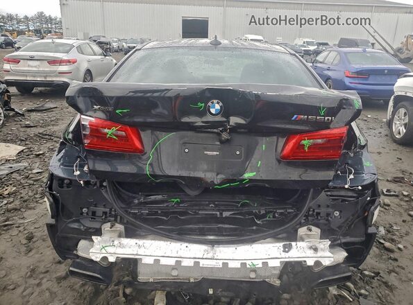 WBAJB9C58KB464443 2019 BMW M5 Black Rear view