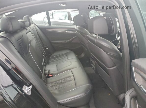 WBAJB9C58KB464443 2019 BMW M5 Black Rear seats view
