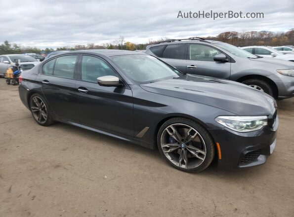 WBAJB9C59JB036752 2018 BMW M5 Gray 