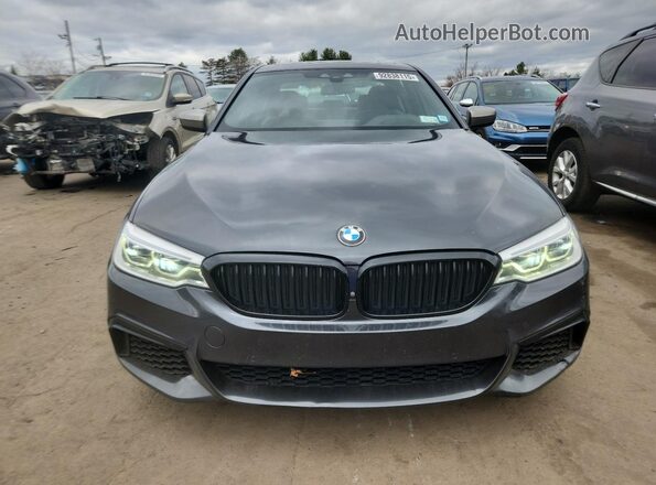 WBAJB9C59JB036752 2018 BMW M5 Gray 