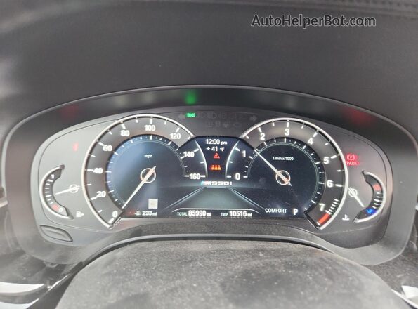 WBAJB9C59JB036752 2018 BMW M5 Gray 
