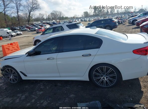 WBAJE5C58JWA92497 2018 BMW 5 SERIES White 