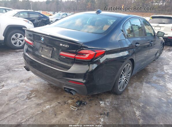 WBAJE7C35HG889995 2017 BMW 5 SERIES Black Задня права чверть