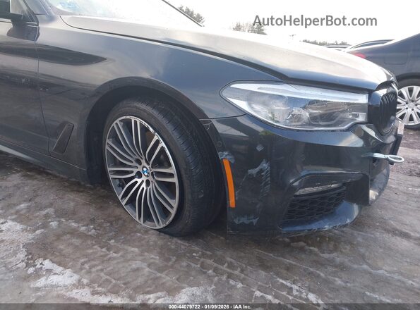 WBAJE7C35HG889995 2017 BMW 5 SERIES Black Вид спереду