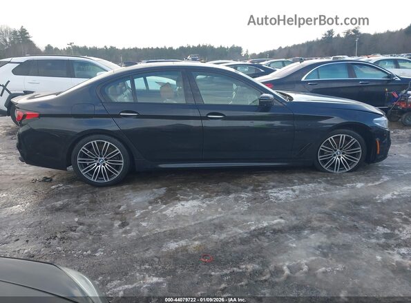 WBAJE7C35HG889995 2017 BMW 5 SERIES Black Вид задньої частини салону