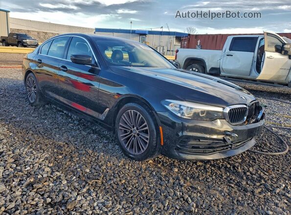WBAJR3C07LWW63720 2020 BMW 5 SERIES Черный Передняя правая четверть
