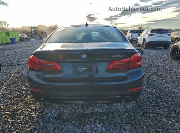 WBAJR3C07LWW63720 2020 BMW 5 SERIES Черный Вид сзади