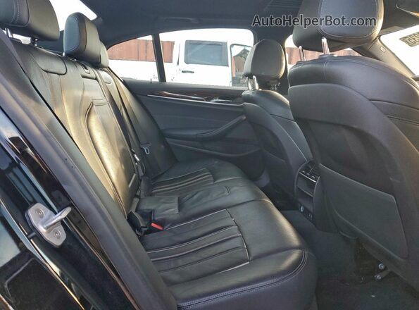 WBAJR3C07LWW63720 2020 BMW 5 SERIES Черный Вид задних сидений