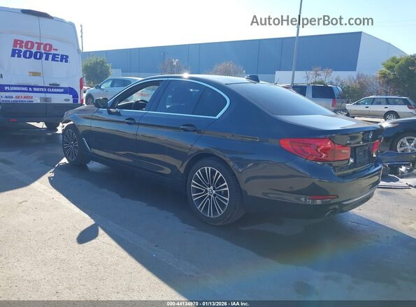 WBAJR7C03LWW60854 2020 BMW 5 SERIES Серый Задняя левая четверть