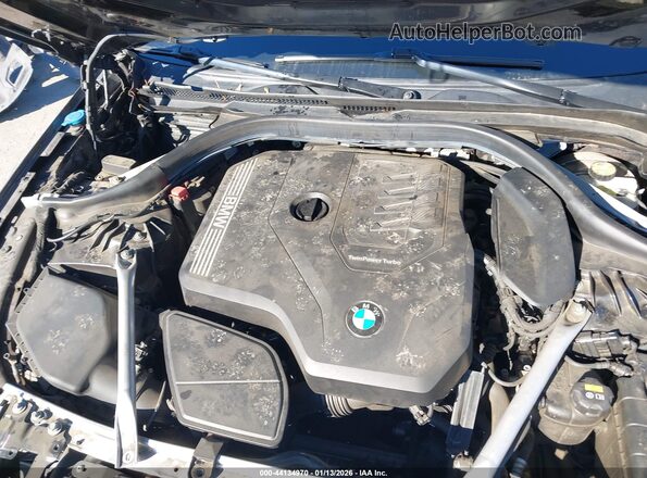 WBAJR7C03LWW60854 2020 BMW 5 SERIES Серый Вид сзади