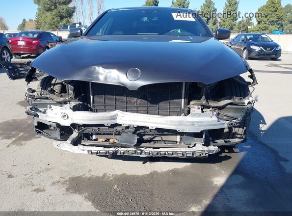 WBAJR7C03LWW60854 2020 BMW 5 SERIES Серый Вид задней части салона