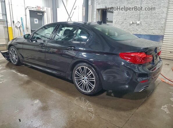 WBAJS3C03LCD79087 2020 BMW 5 SERIES Black Trasero izquierdo