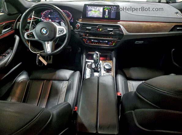 WBAJS3C03LCD79087 2020 BMW 5 SERIES Black Vista del salpicadero