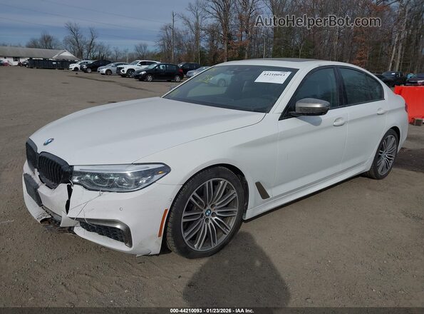 WBAJS7C01LBN96695 2020 BMW 5 SERIES White Передня ліва чверть