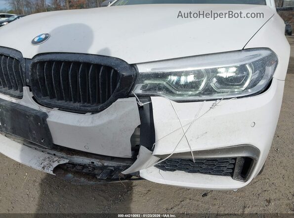 WBAJS7C01LBN96695 2020 BMW 5 SERIES White Вид спереду