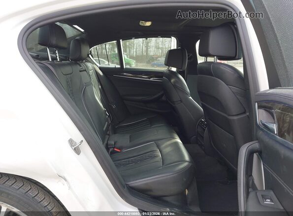 WBAJS7C01LBN96695 2020 BMW 5 SERIES White Вид наклейки з VIN-кодом
