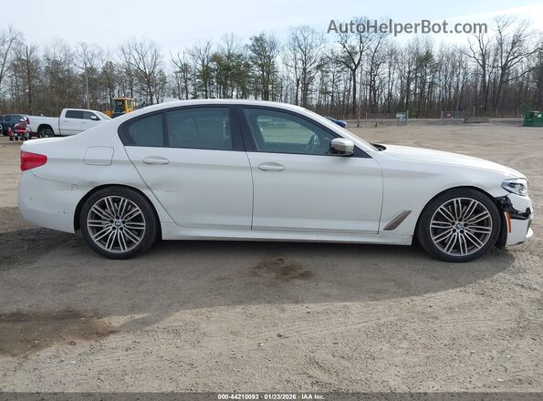 WBAJS7C01LBN96695 2020 BMW 5 SERIES White Вид задньої частини салону