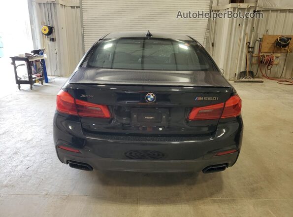 WBAJS7C09LBN96055 2020 BMW M5 Black უკანა ხედი