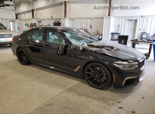 WBAJS7C09LBN96055 2020 BMW M5 Black წინა მარჯვენა