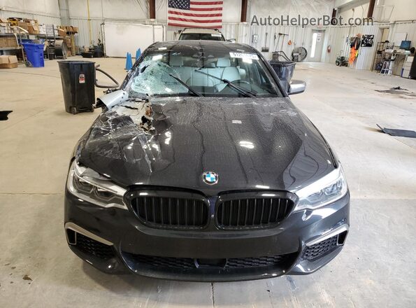 WBAJS7C09LBN96055 2020 BMW M5 Black წინა ხედი