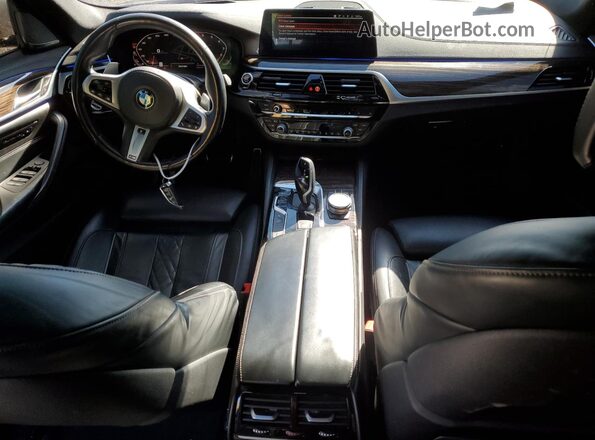 WBAJS7C09LBN96671 2020 BMW M5 Black წინა პანელის ხედი