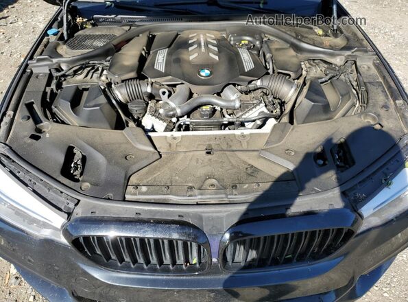 WBAJS7C09LBN96671 2020 BMW M5 Black უკანა სალონის ხედი