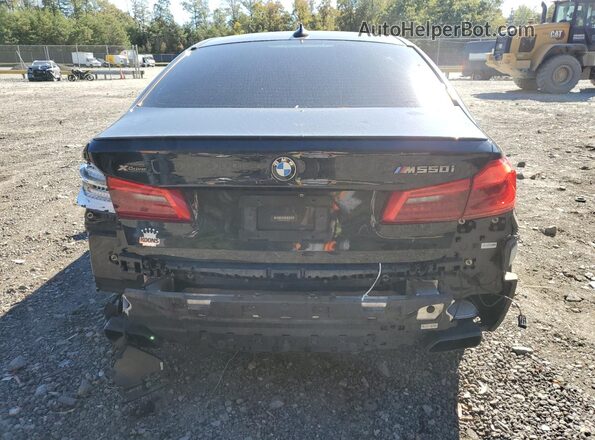 WBAJS7C09LBN96671 2020 BMW M5 Black უკანა ხედი