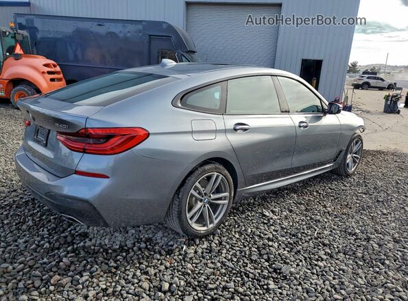 WBAJV6C51JBK07127 2018 BMW 6 SERIES Gray Rear right