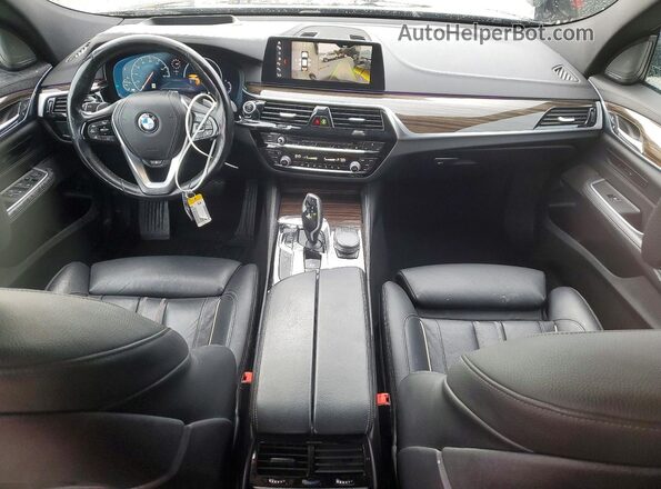 WBAJV6C52KBK08868 2019 BMW 6 SERIES Черный Вид щитка приборов
