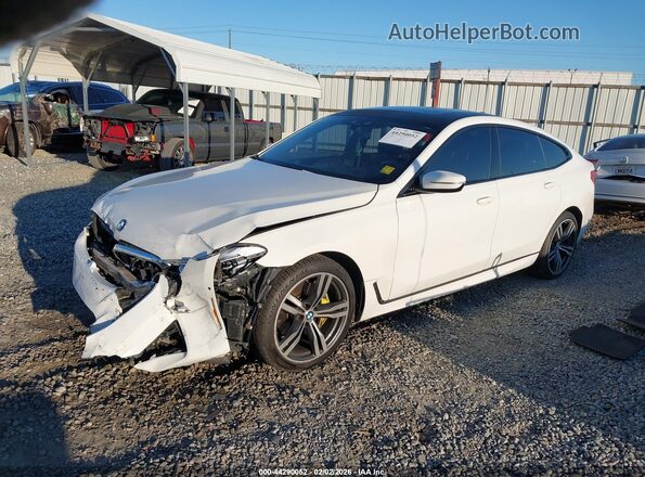 WBAJV6C55KBK08072 2019 BMW 6 SERIES White Передня ліва чверть